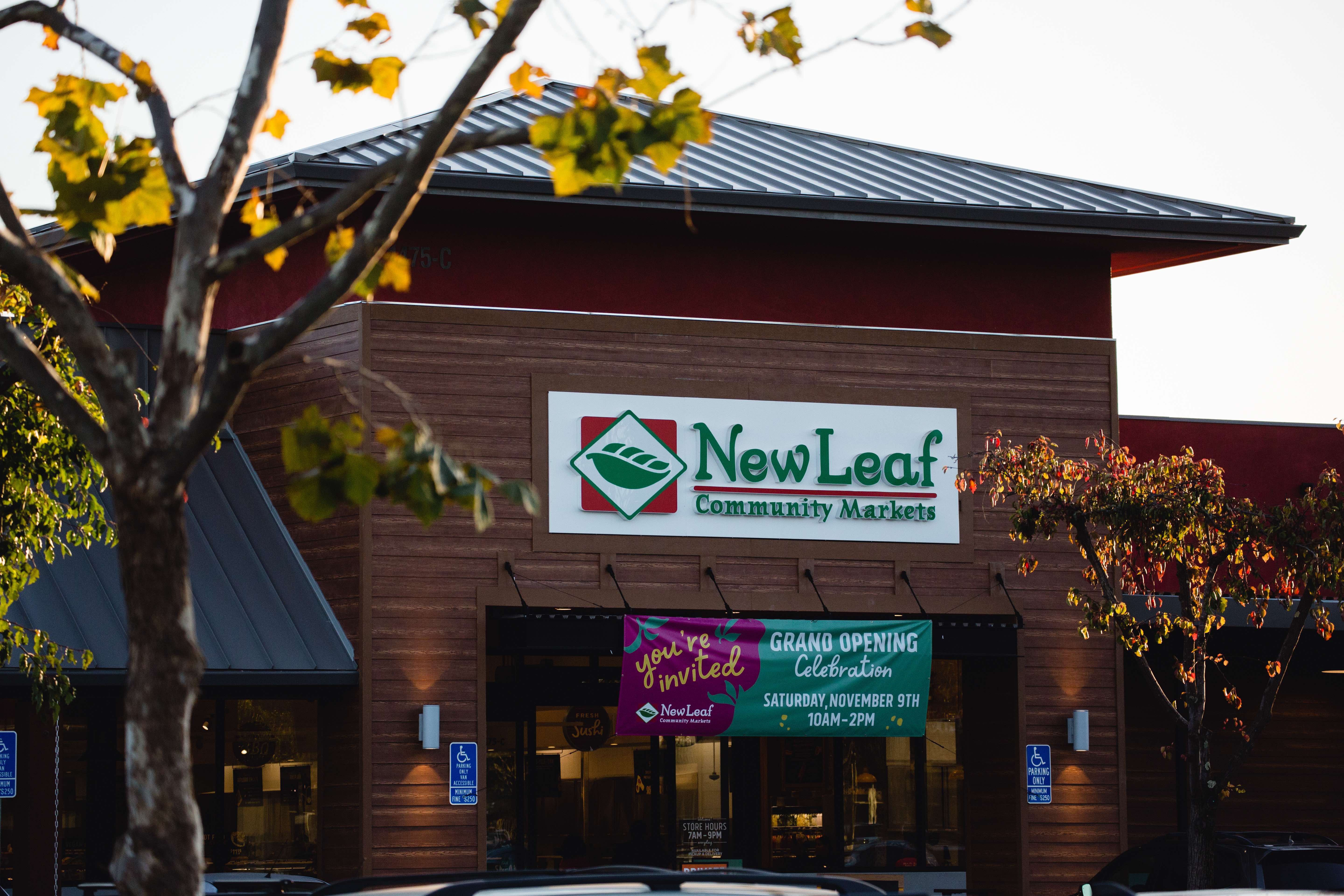 Store Front New Leaf Community Markets Capitola 