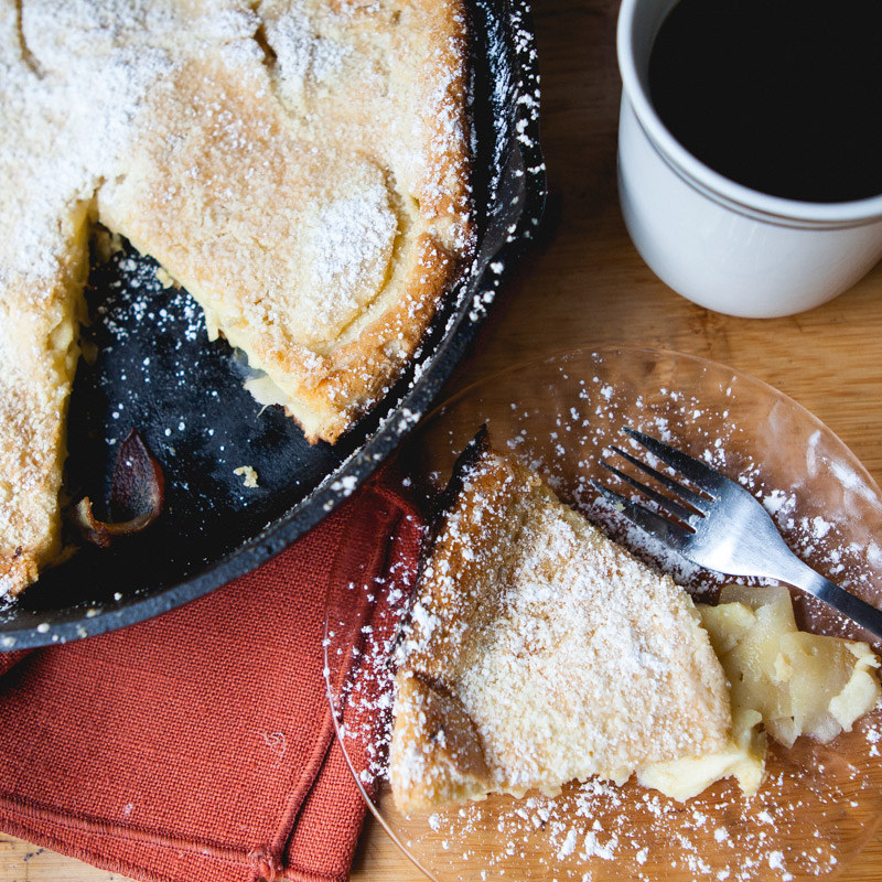 Giant Apple Pancake