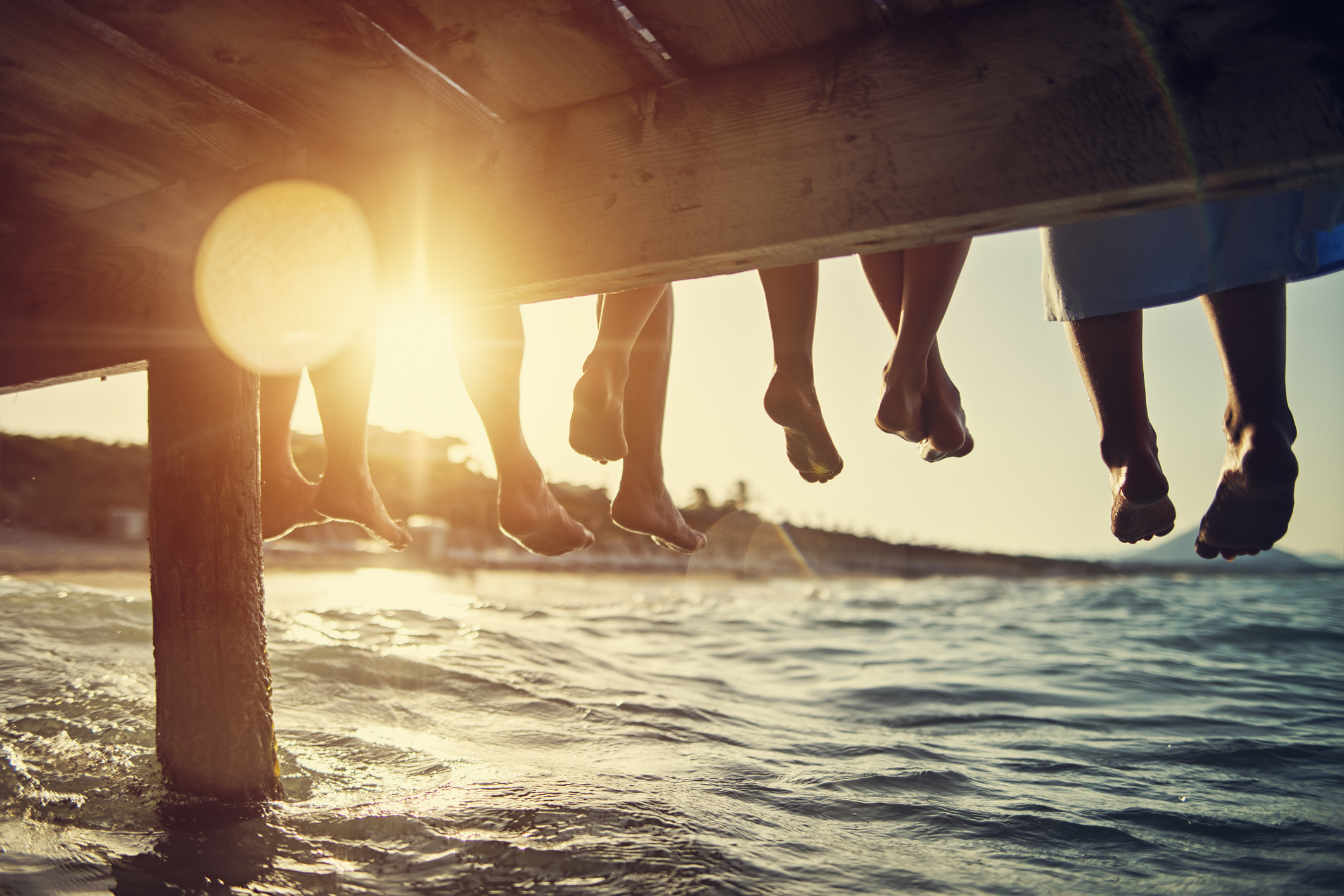 summer days on the dock